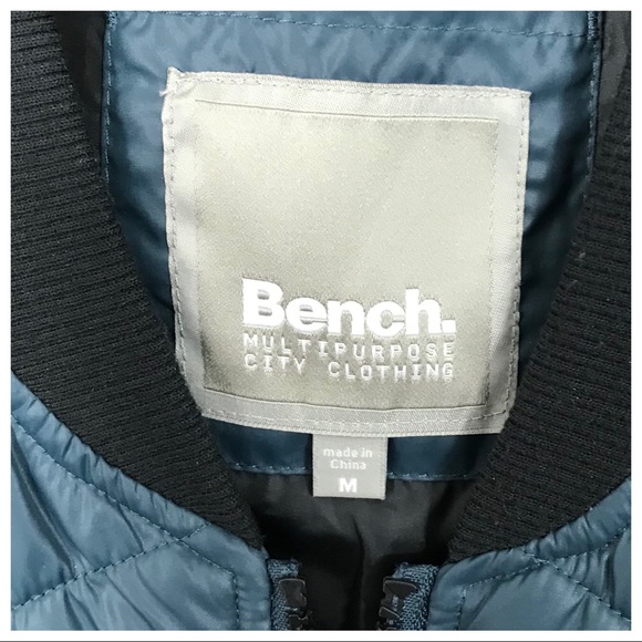 Bench Puffer Jacket teal blue - Picture 4 of 7